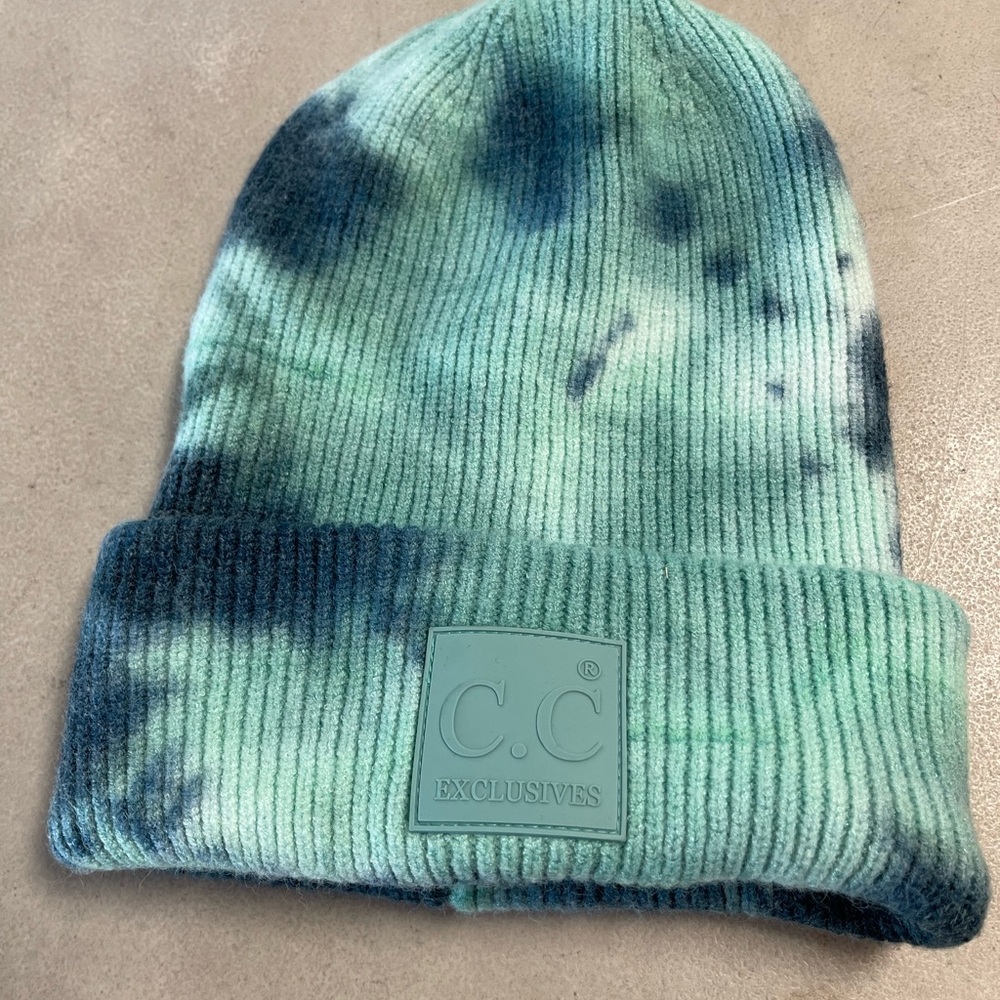 CC exclusive tie dye beanie